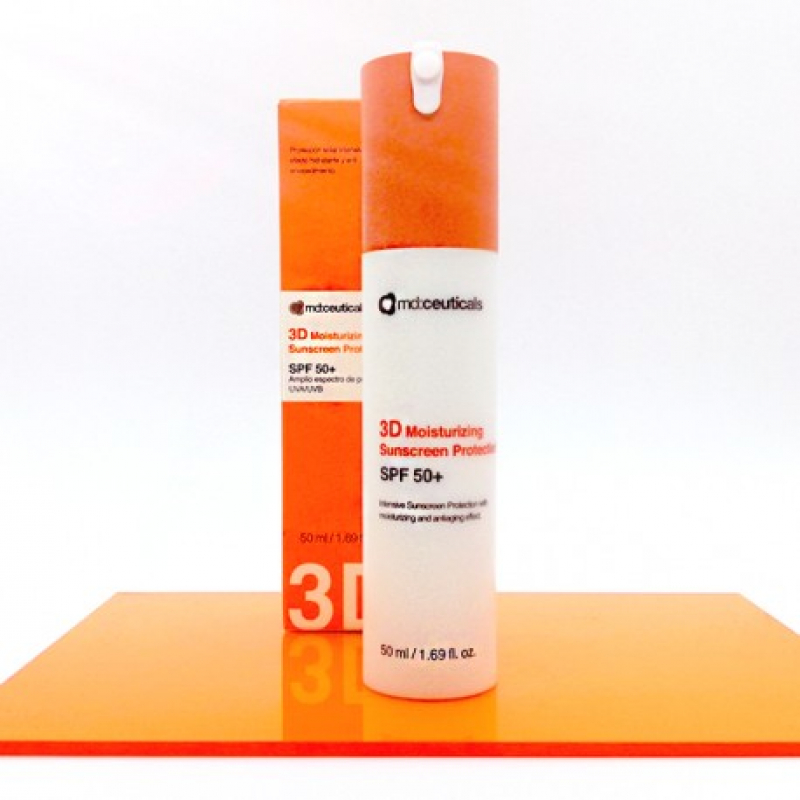 Kem chống nắng giữ ẩm và bảo vệ da sau laser công nghệ cao MD ceuticals 3D moisturizing sunscreen protection