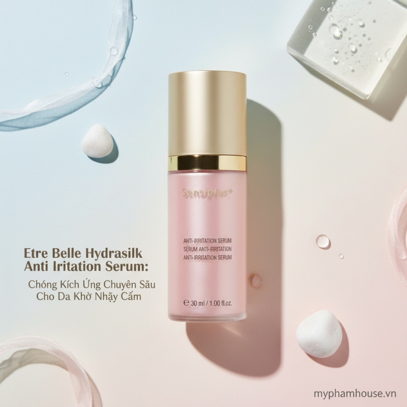 Etre Belle Hydrasilk Anti Irritation Serum: Chống Kích Ứng Chuyên Sâu Cho Da Khô Nhạy Cảm