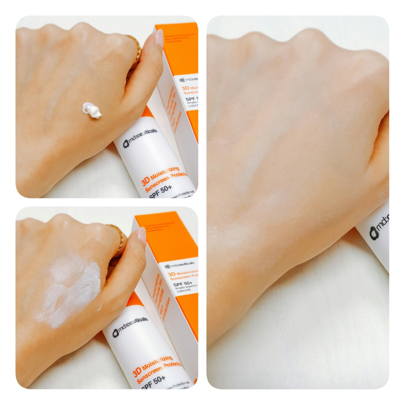 Kem chống nắng giữ ẩm và bảo vệ da sau laser công nghệ cao MD ceuticals 3D moisturizing sunscreen protection