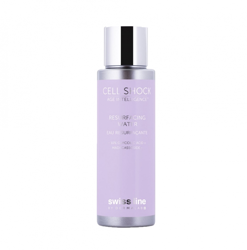 Hỗn hợp peel da không bong tróc tại nhà Swissline cell shock age intelligence resurfacing water
