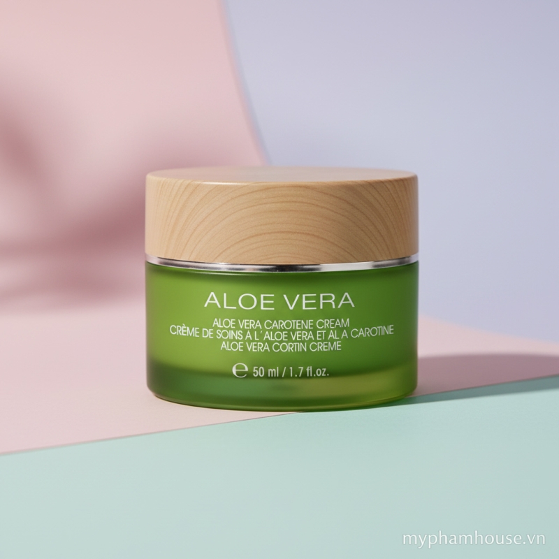 Kem Etre Belle Aloe Vera Carotene Cream: Giải pháp làm dịu, cân bằng và tái tạo da