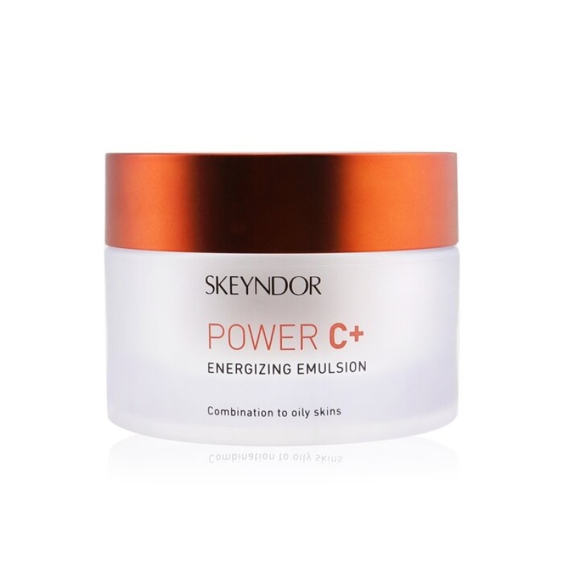 Skeyndor Power C+ Energizing Emulsion 50ml_ Nhũ tương tái tạo năng lượng, chống oxy hóa, làm đều màu dành cho da thường và hỗn hợp thiên dầu
