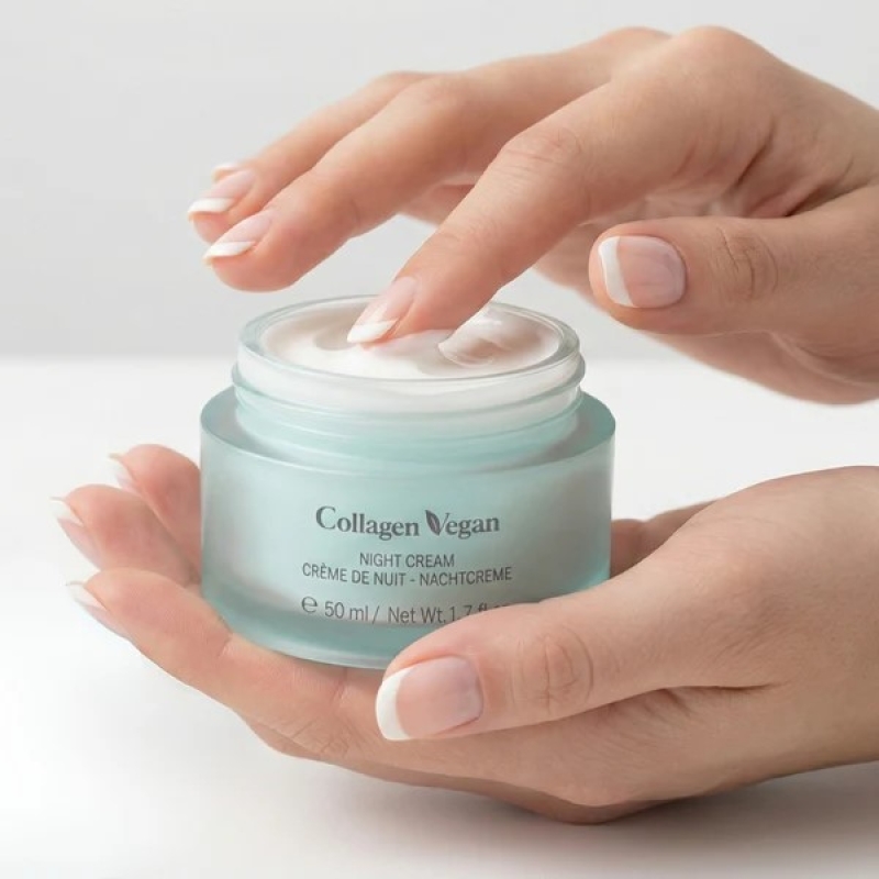 Etre Belle Collagen Vegan Peptide Night Cream: Tái Tạo Da Thuần Chay Ban Đêm Hoàn Hảo