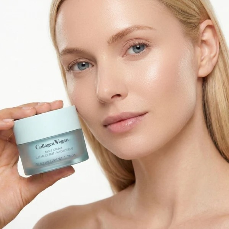 Etre Belle Collagen Vegan Peptide Night Cream: Tái Tạo Da Thuần Chay Ban Đêm Hoàn Hảo