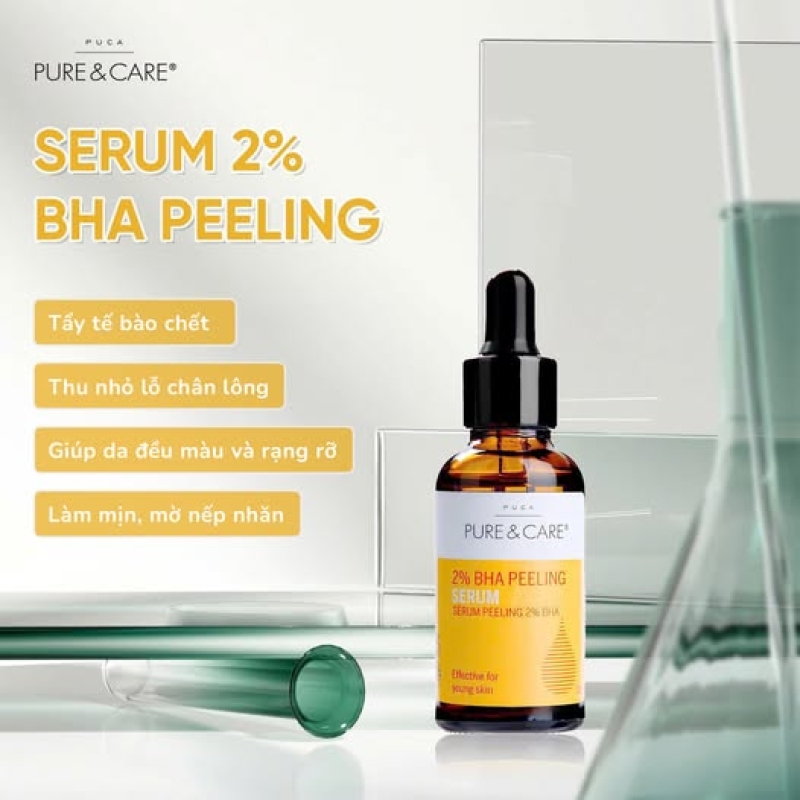 Tinh Chất Tẩy Tế Bào Chết Pure & Care 2% BHA Peeling Serum