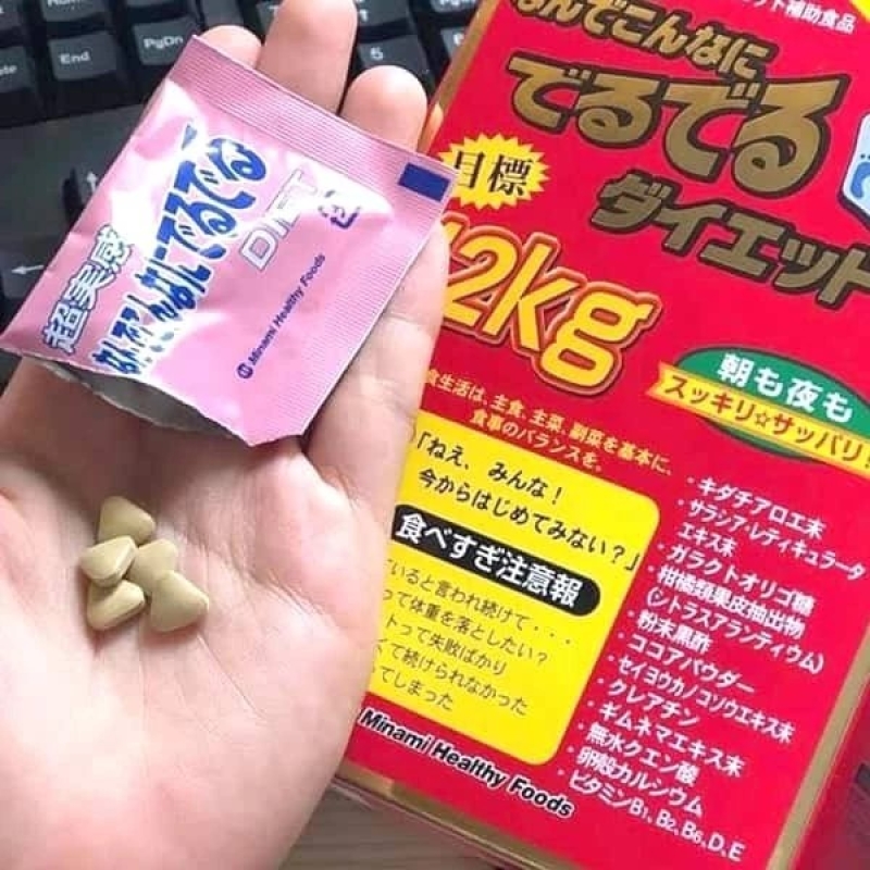 Viên uống giảm cân 12kg Minami Nhật Bản