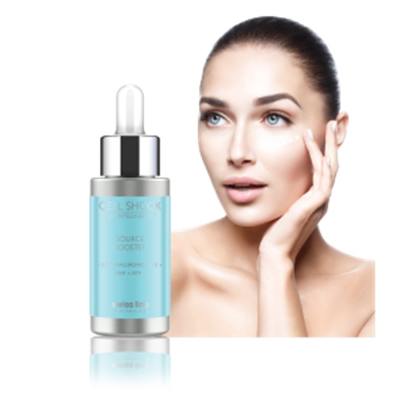 Booster cấp nước chuyên sâu làm đầy nếp nhăn Source Booster 1.5% Hyaluronic Acid + NMF + ATP