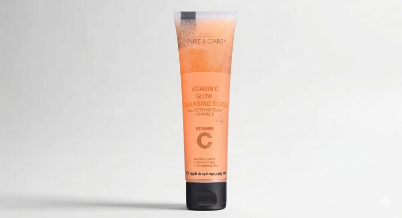 Gel Tẩy Tế Bào Chết Vitamin C Pure And Care - Sáng Da, Mịn Màng Rạng Rỡ