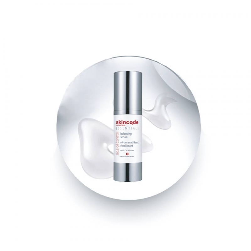 Tinh chất trị mụn viêm cân bằng dầu Skincode essential oil control balancing serum