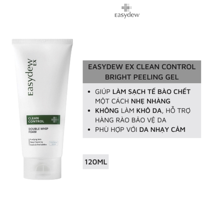 Easydew Clean Control Bright Peeling Gel 120ml _ Gel tẩy tế bào chết làm mới làn da hoàn hảo