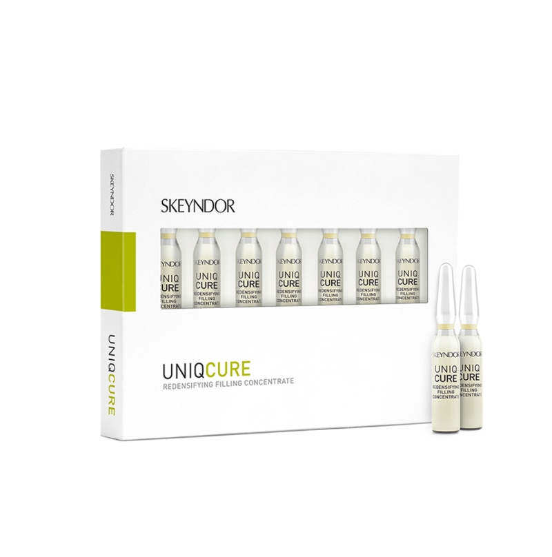 Skeyndor Uniqcure Redensifying Filling Concentrate 7 * 2ml _ Tinh chất làm đầy nếp nhăn sâu và nâng cơ da lão hóa