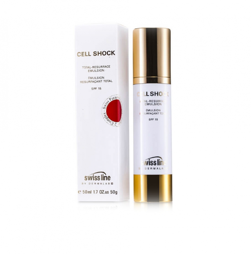 Swissline CS Total Resurface Emulsion SPF 15 Nhũ Tương Chống Lão Hóa Và Tái Tạo Cấu Trúc Làn Da Sáng Mịn