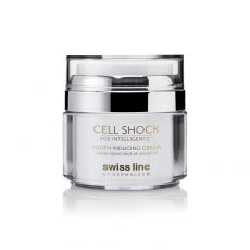 Kem dinh dưỡng tác động trẻ hóa và trắng sáng làn da Swissline cell shock youth inducing cream - 50 ml