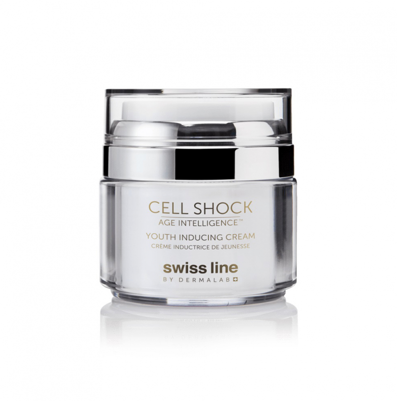 Kem dinh dưỡng tác động trẻ hóa và trắng sáng làn da Swissline cell shock youth inducing cream