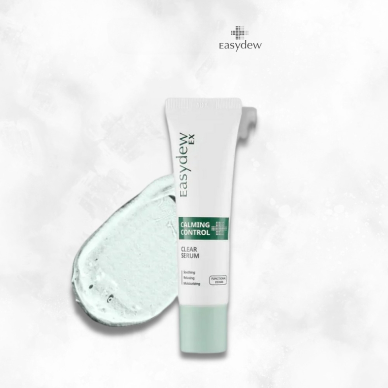 Easydew Calming Control Clear Serum 30ml _ Tinh chất trị mụn viêm, mụn ẩn, da mẫn đỏ và kích ứng da