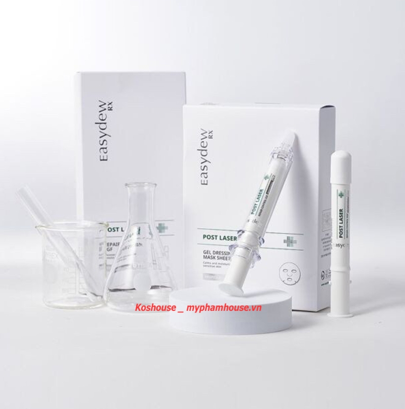 Easydew RX Post Laser Repair Control Egf 10ml * 2 ống _ Tế bào gốc phục hồi cấp tốc và tái tạo da sau tổn thương