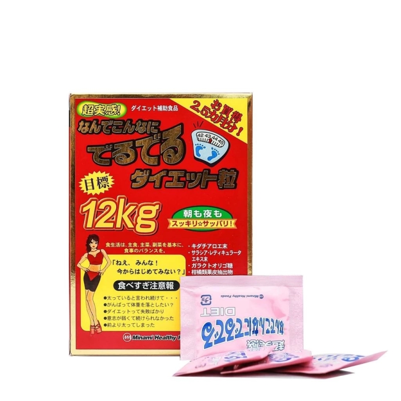 Viên uống giảm cân 12kg Minami Nhật Bản