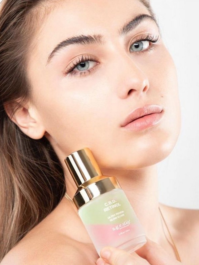 Tinh chất Retinol kháng viêm, làm dịu và phục hồi cho làn da căng bóng Agestop C.B.D. Retinol Glow Elixir