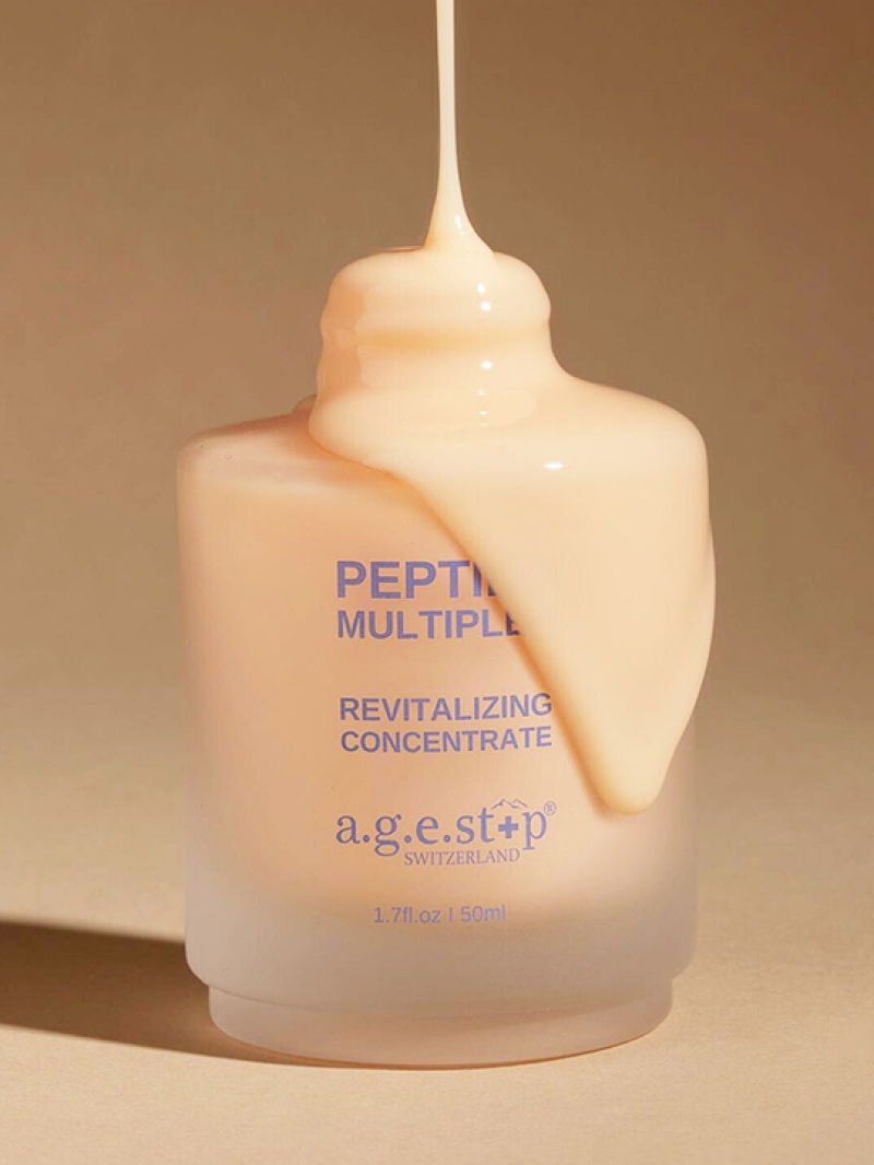 Tinh chất dưỡng ẩm đa tầng và trẻ hóa da toàn diện Agestop Peptide Multiplex Concentrate