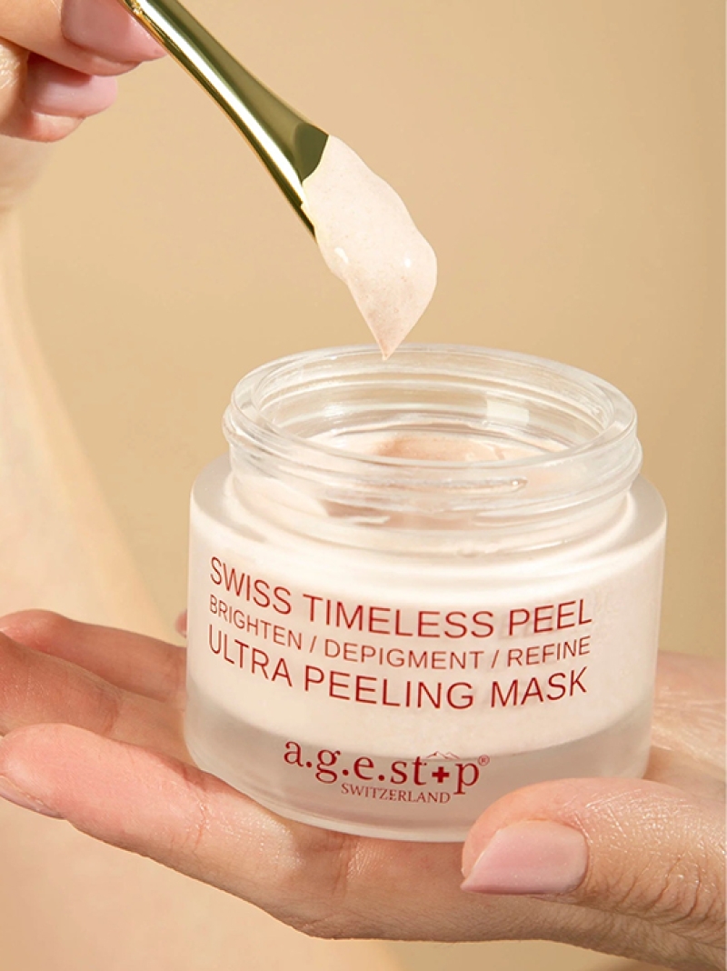 Mặt nạ chống lão hoá và phục hồi làn da không tuổi _ Agestop Swiss Timeless Peeling Mask
