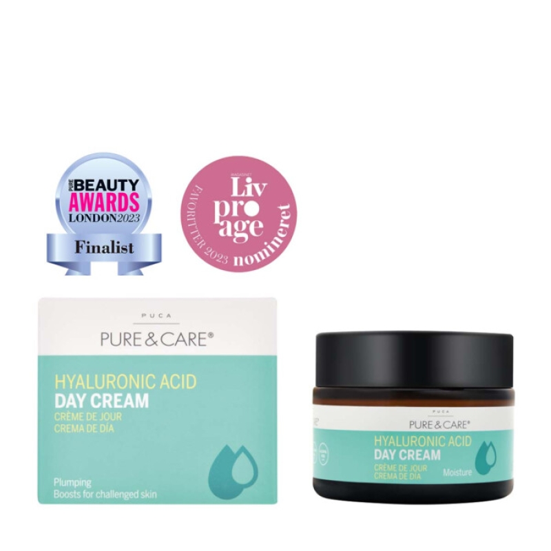 Kem dưỡng ẩm đa tầng cho làn da căng mịn cả ngày _ Pure & Care Hyaluronic Acid Plumping Day Cream