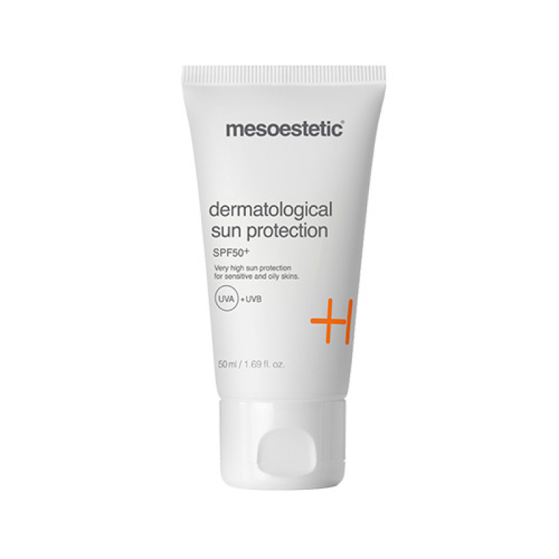 Kem chống nắng bảo vệ da ho&agrave;n hảo  Mesoestetic dermatological sun protection spf 50+