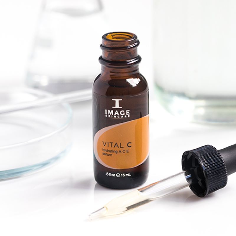 Huyết thanh phục hồi dưỡng ẩm và nuôi dưỡng làn da Image skincare vital c hydrating ace serum