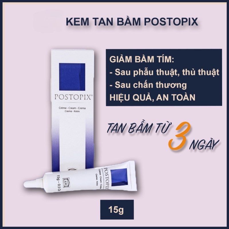Kem tan máu bầm sau phẫu thuật Postopix cream