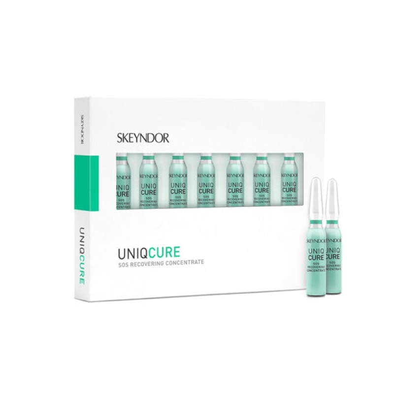 Skeyndor Uniqcure SOS Recovering Concentrate_Tinh chất siêu tái tạo và phục hồi da