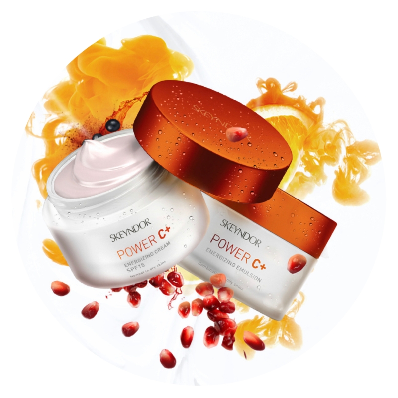 Skeyndor Power C+ Energizing Emulsion 50ml_ Nhũ tương tái tạo năng lượng, chống oxy hóa, làm đều màu dành cho da thường và hỗn hợp thiên dầu