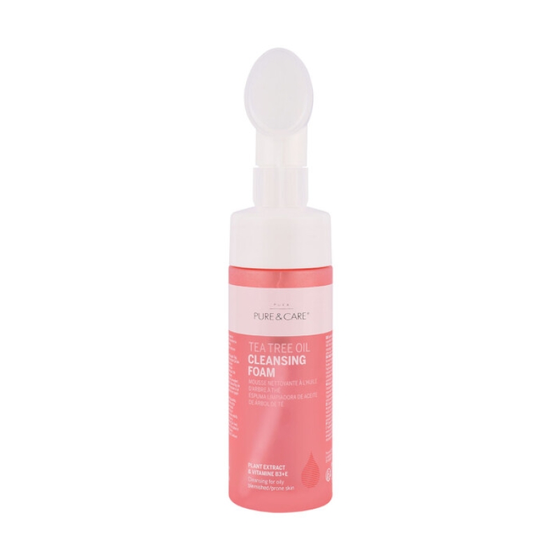 Sữa Rửa Mặt Tea Tree Oil Pure and Care Cho Da Dầu Mụn, Kiềm Dầu Hiệu Quả