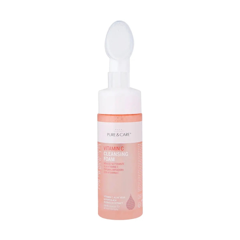 Pure and care vitamin c cleansing foam _ Sữa rửa mặt chống lão hóa dịu nhẹ và trắng sáng da