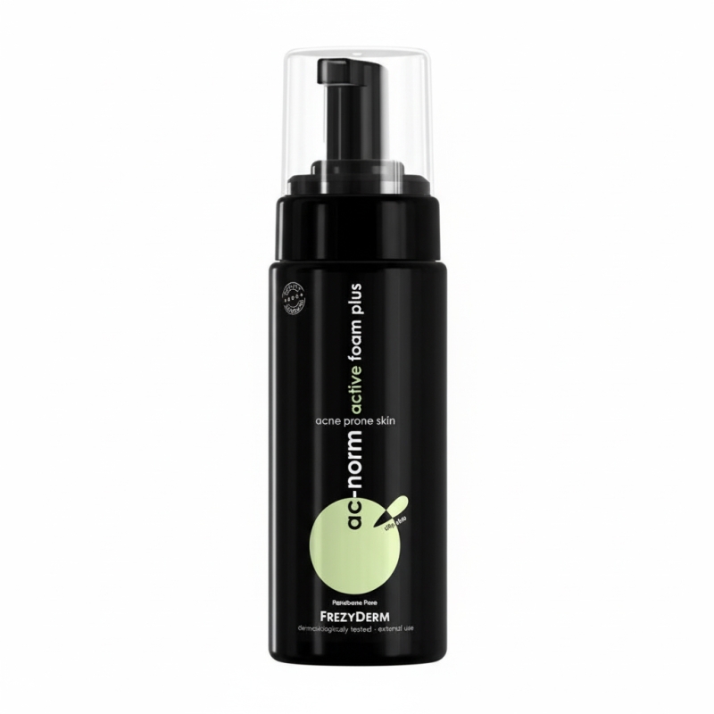 Frezyderm Ac-Norm Active Foam Plus: Bọt Rửa Mặt AHA Sạch Sâu, Giảm Mụn Hiệu Quả**