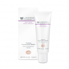 Kem kháng viêm và che khuyết điểm cho da dầu Janssen Oily Skin Tinted Corrective Balm Medium - 15g