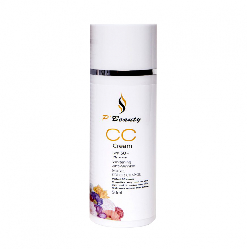 Kem chống nắng làm nền trang điểm hoàn hảo Pbeauty cc cream spf 50+ pa+++