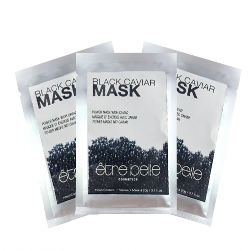 Mặt nạ trứng cá tằm đen trẻ hóa và tái tạo da hoàn hảo Etre belle power mask with black caviar