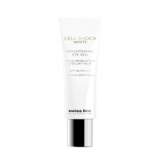 Sữa chống nắng và làm sáng da vùng mắt Swissline Cell Shock White Brightening Eye Veil SPF 50+++ - 15 ml