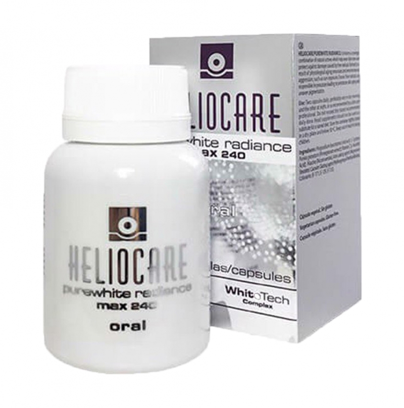 Heliocare Purewhite Radiance Max 240_Viên uống trắng da bán tốt nhất Việt Nam