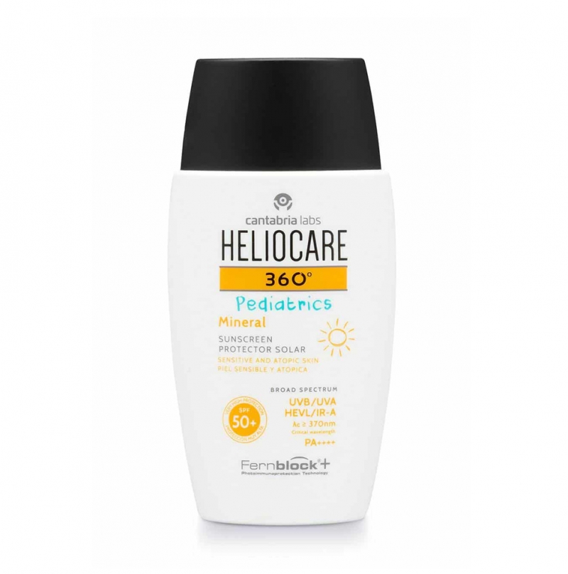 HelHeliocare 360° Pediatrics Mineral SPF 50_ Kem chống nắng phổ rộng cho trẻ em và làn da nhạy cảm 