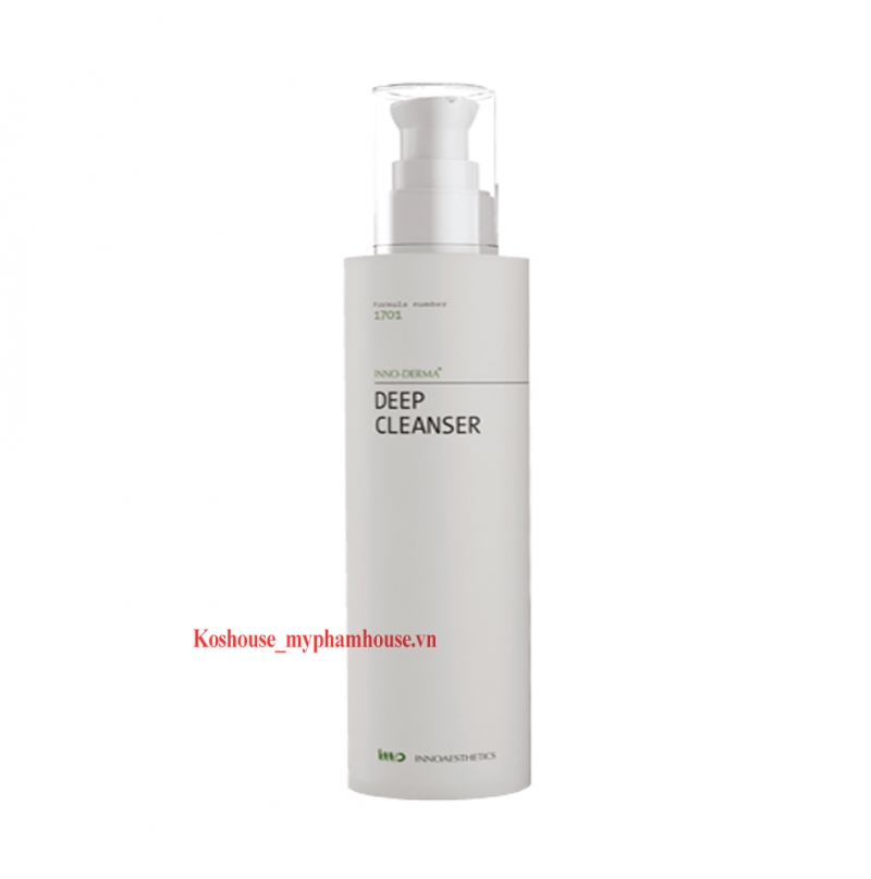 INNO DERMA Innoaesthetics Deep Cleanser _ Sữa rửa mặt sạch sâu và kháng khuẩn cho da dầu mụn