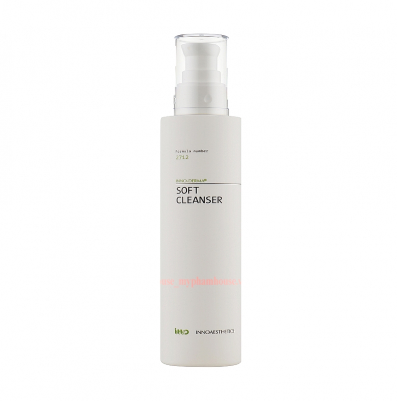 INNO DERMA Innoaesthetics Soft Cleanser _ Sữa rửa mặt làm mềm mượt dành cho da khô nhạy cảm
