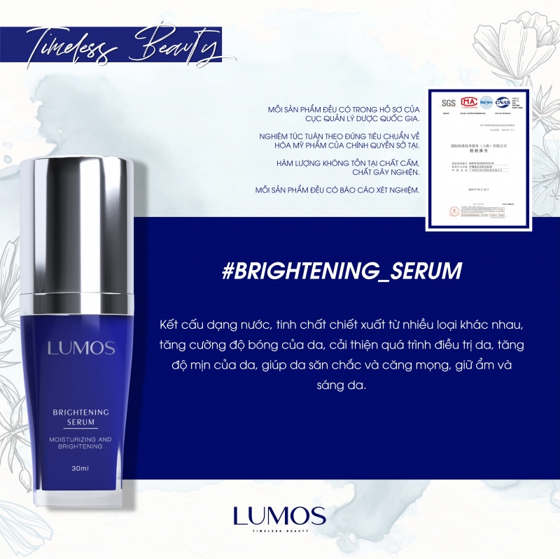 Lumos Brightening Serum_Tinh chất làm sáng và đều màu da đột phá (Nám điểm)